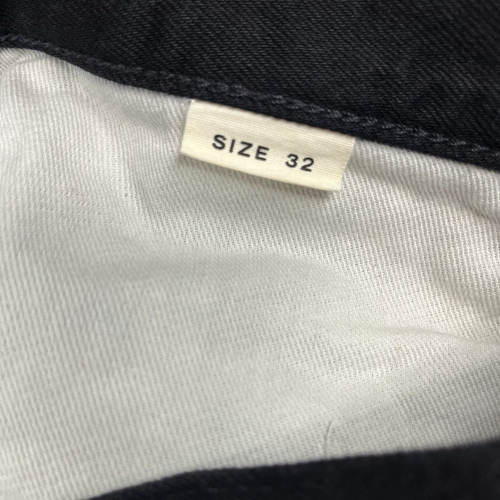 Buck Mason Jeans Mens 32x29 Black Denim 13.25oz Ford Standard Button Fly - Picture 6 of 15